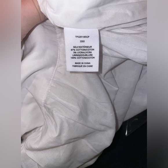 New! DEREK LAM 10 CROSBY Greta Ruffle White Dress 🤍 size 2 NWT! - Picture 10 of 15